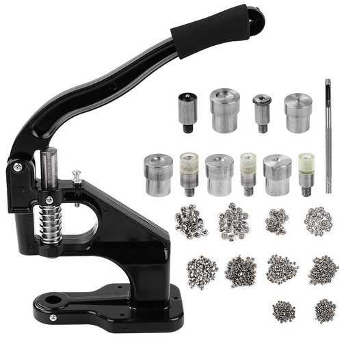 Hand press machine - set, snap